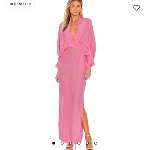 SWF Plunge Dress in Floss